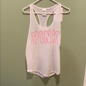 Victoria’s Secret pink racerback tank top